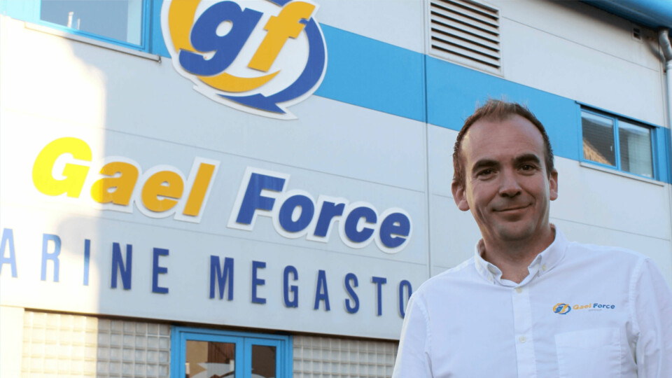 Jamie Young, group sales director of Gael Force Group, which now employs more than 260 people. Photo: Gael Force Group.