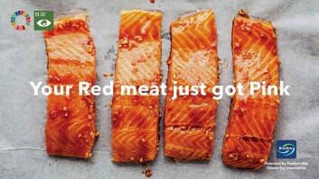 BioMar's Sustainable Nutrition initiative is designed to highlight seafood's positive environmental story. BioMar's Sustainable Nutrition initiative is designed to highlight seafood's positive environmental story.