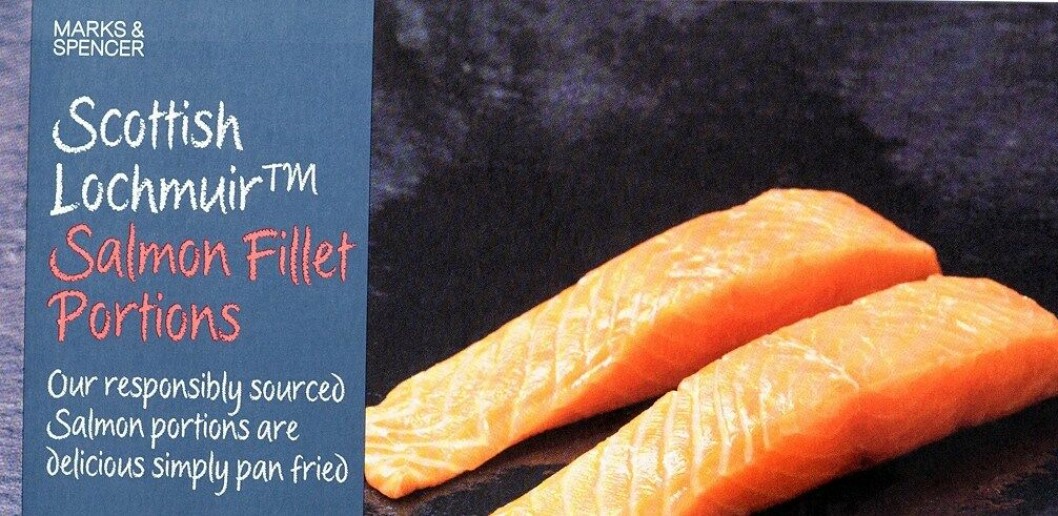 M&S says its Lochmuir salmon is its most important seafood raw material by value and volume.