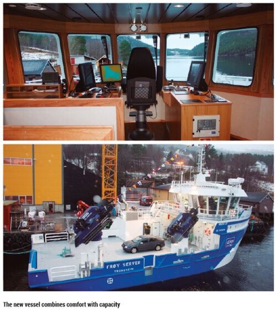 Frøy Server delivered from Sletta