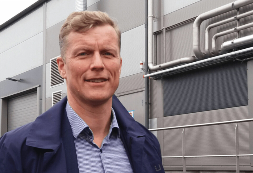 Bernt-Olav Røttingsnes: 'We still produce high-quality salmon, there is low mortality, and the volume is gradually increasing.' Photo: Kyst.no.