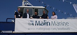 Malin makes a splash with new Clyde-built workboat