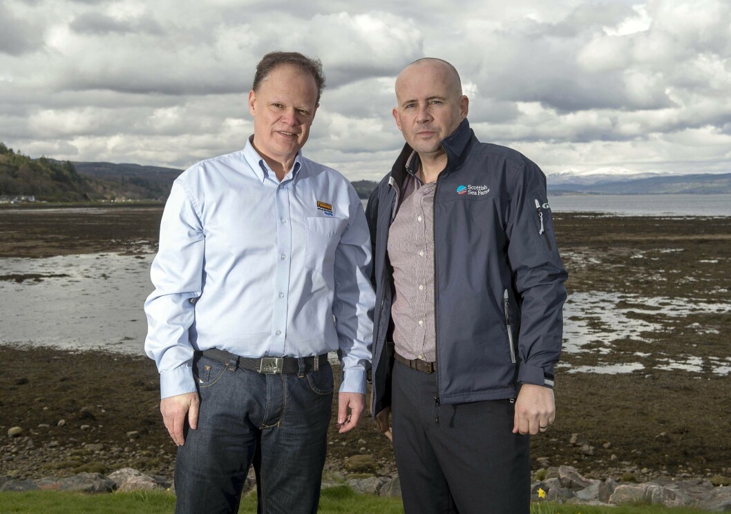 Ian Forbes, Director of Fusion Marine, and Richard Darbyshire, Regional Production Manager for SSF. Image by Trevor Martin Ian Forbes, Director of Fusion Marine, and Richard Darbyshire, Regional Production Manager for SSF. Image by Trevor Martin