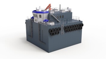 Gael Force will supply two 350-tonne capacity SeaMate barges as part of the contract. Click on image to enlarge. Image: Gael Force. Gael Force will supply two 350-tonne capacity SeaMate barges as part of the contract. Click on image to enlarge. Image: Gael Force.