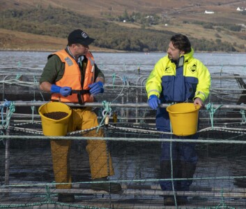 Gilpin Bradley, left, with Shaun Rankin. "We are proud to be one of his suppliers," said Bradley. Click on image to enlarge. Photo: SSPO. Gilpin Bradley, left, with Shaun Rankin. "We are proud to be one of his suppliers," said Bradley. Click on image to enlarge. Photo: SSPO.