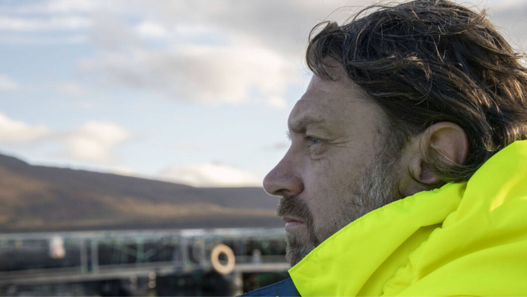 SSPO chef ambassador Shaun Rankin during a visit to Wester Ross Salmon last year. Photo: SSPO. SSPO chef ambassador Shaun Rankin during a visit to Wester Ross Salmon last year. Photo: SSPO.