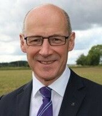 John Swinney: Wants to maximise the marine economy. John Swinney: Wants to maximise the marine economy.