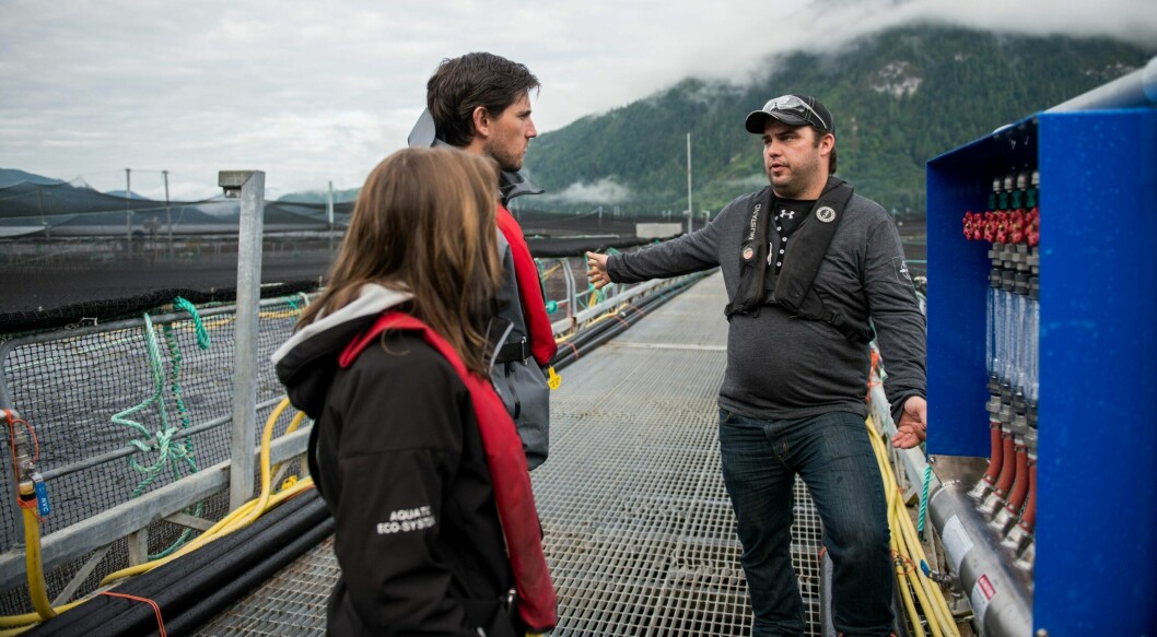 Mowi Canada West now has 23 salmon farms certified to the ASC Salmon Standard. Photo: Bruce Vizueta / Mowi.