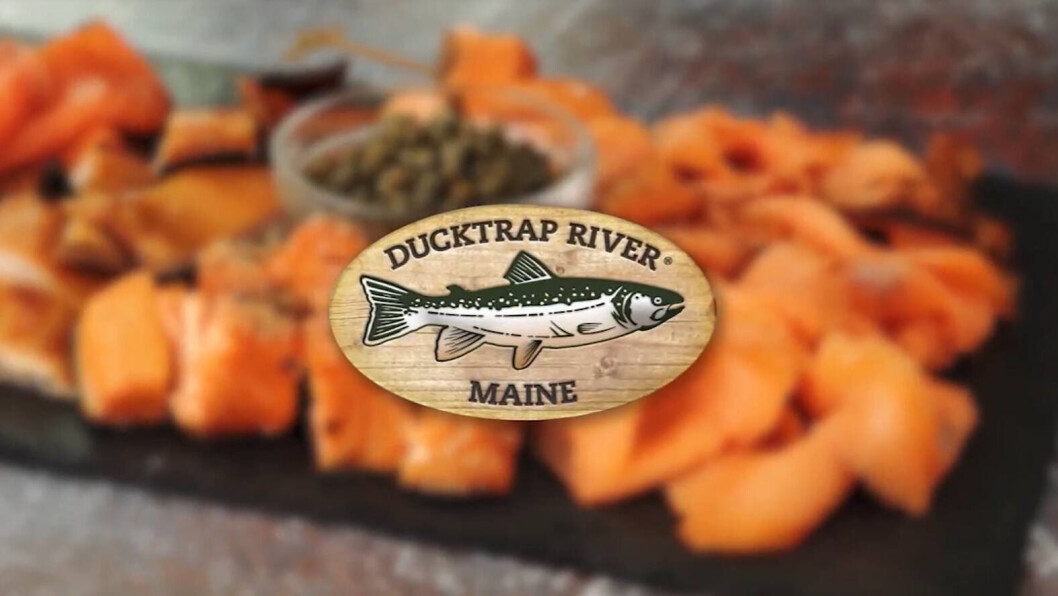 Ducktrap River smoked salmon is smoked in Maine but does not originate from the state. Ducktrap River smoked salmon is smoked in Maine but does not originate from the state.