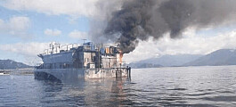 Mowi Chile probes cause of feed barge blaze