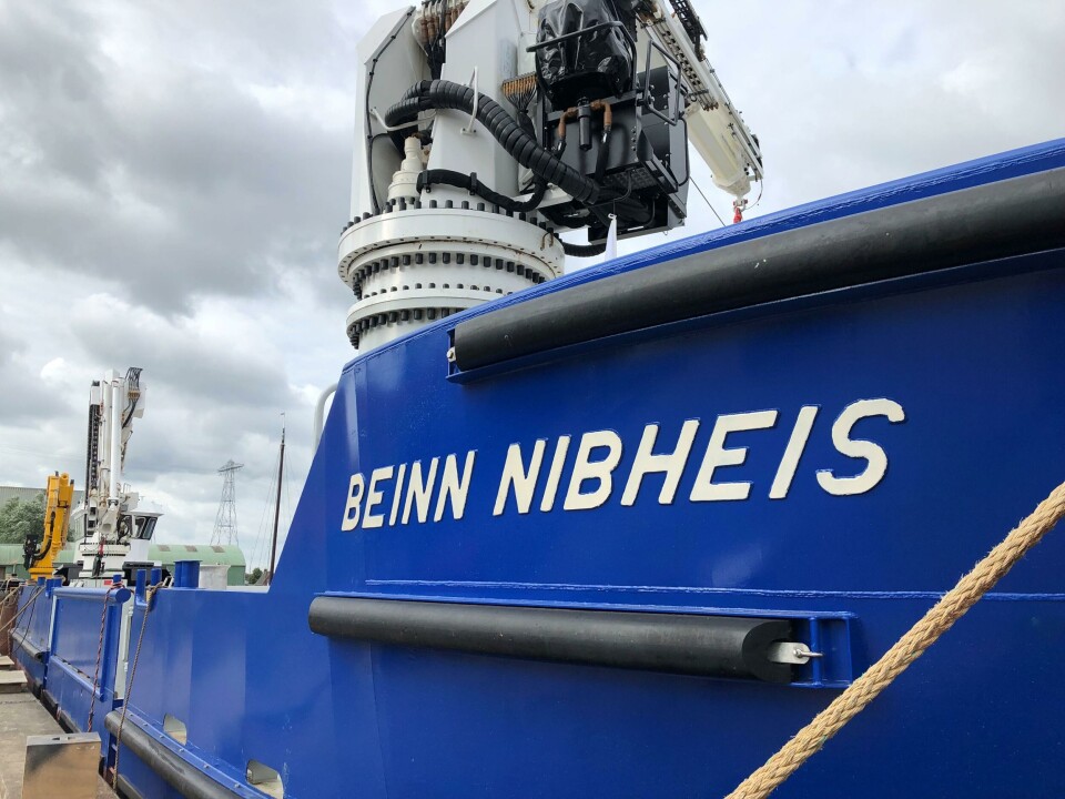 The Beinn Nibheis is the sister vessel of the Beinn Dearg and Beinn Bhreac.