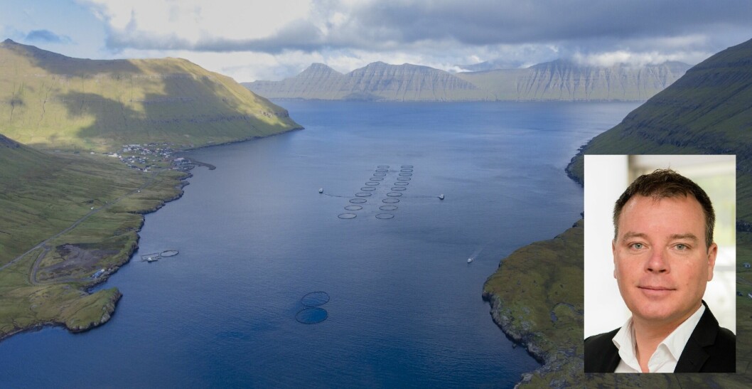 Ben Hadfield has been given charge of Mowi's salmon farming operations in the Faroes. Photos: Mowi.