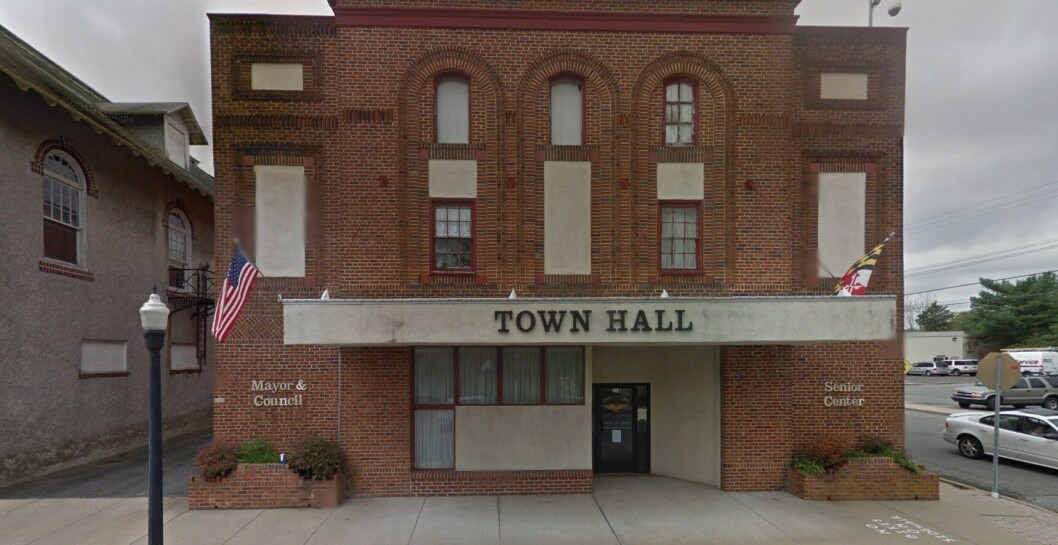 Federalsburg Town Hall, Maryland. Photo: Google. Federalsburg Town Hall, Maryland. Photo: Google.