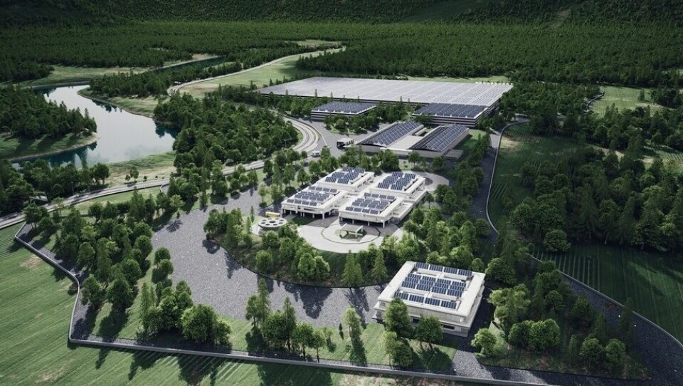 The original illustration of Pure Salmon's Japan facility. Work is expected to start this year. Image: Pure Salmon.