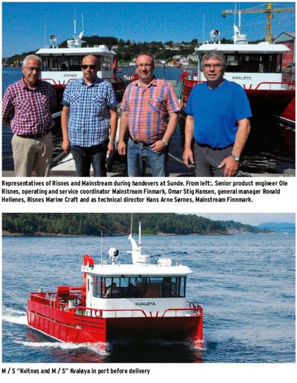 New workboats from Risnes