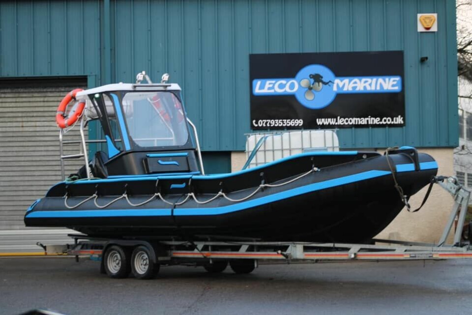 Alness-based Leco Marine has produced three HDPE workboats, with more planned. Photo: Leco Marine.