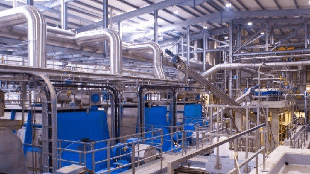 A picture of a forage fish factory that accompanies an explanation on IFFO's site about how the fish are processed into oil and fishmeal. A picture of a forage fish factory that accompanies an explanation on IFFO's site about how the fish are processed into oil and fishmeal.