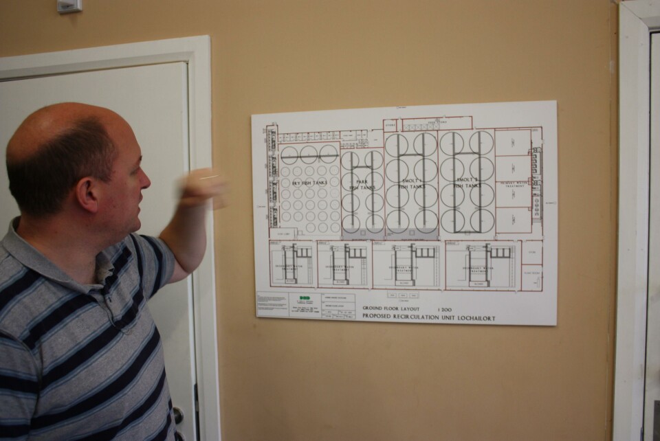 John Richmond is currently managing the build of his second RAS facility for Marine Harvest Scotland. Image: Rob Fletcher