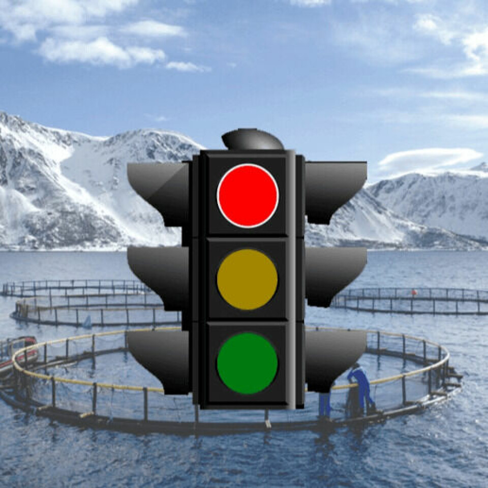 PO4 was given a red traffic light designation, meaning farmers must cut production by 6%.
