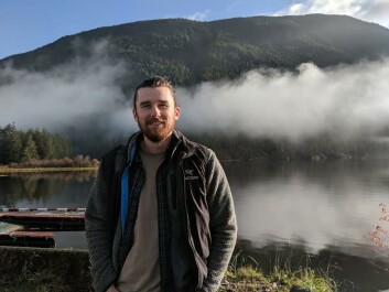 Liam Peck, environmental monitoring specialist at Grieg Seafood BC. Click on image to enlarge. Liam Peck, environmental monitoring specialist at Grieg Seafood BC. Click on image to enlarge.