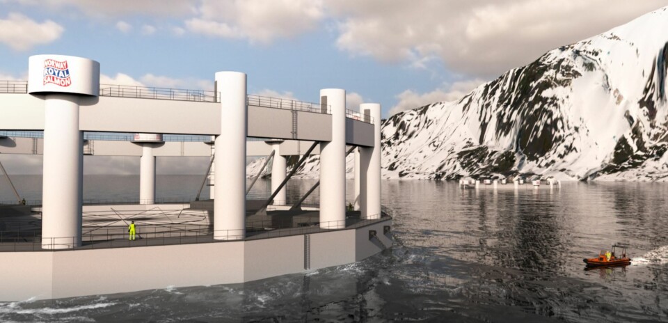 NRS has offloaded its southern Norway farms and is concentrating on the north, including its Arctic Offshore Farming project. Image: NRS.