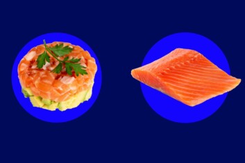 Bluu Seafood has developed prototypes of sashimi and salmon fillets. Image: Bluu Seafoods. Bluu Seafood has developed prototypes of sashimi and salmon fillets. Image: Bluu Seafoods.