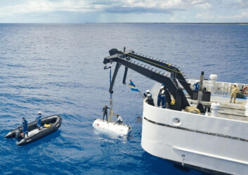 Research into the deepest areas of the Indian Ocean, funded by Andrew Forrest's Minderoo Foundation. Click on image to enlarge. Photo: Caladan Oceanic. Research into the deepest areas of the Indian Ocean, funded by Andrew Forrest's Minderoo Foundation. Click on image to enlarge. Photo: Caladan Oceanic.
