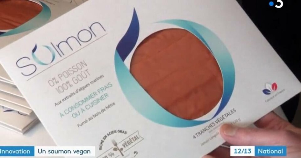 '0% fish, 100% taste', proclaims the packaging of a vegan