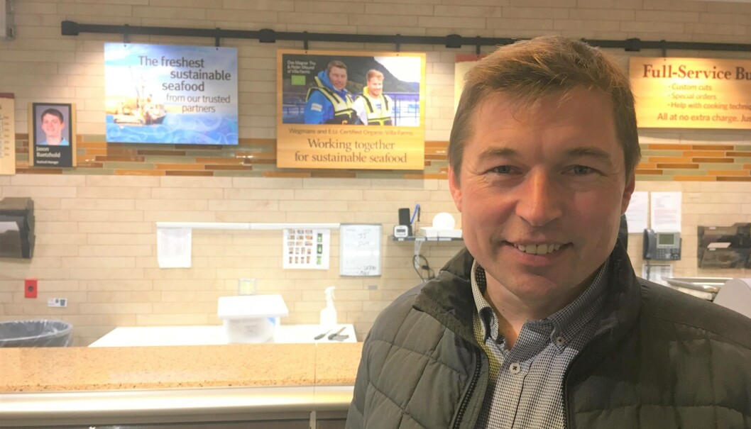 Organic Sea Harvest's new director, Ove Thu, says the company intends to be the leading organic salmon farmer. Photo: Private. Organic Sea Harvest's new director, Ove Thu, says the company intends to be the leading organic salmon farmer. Photo: Private.