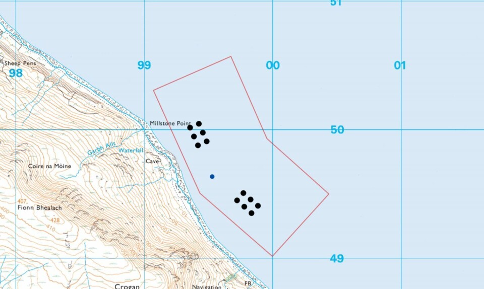 The Scottish Salmon Company has reduced the number of proposed pens from 20 to 12. Image: SSC submission to North Ayrshire Council.