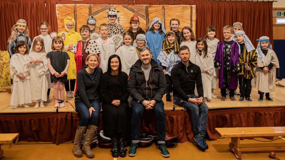 Faming of the shrew: Kyleakin Primary School staged an alternative nativity seen from the view of a small animal. Photo: SSC.