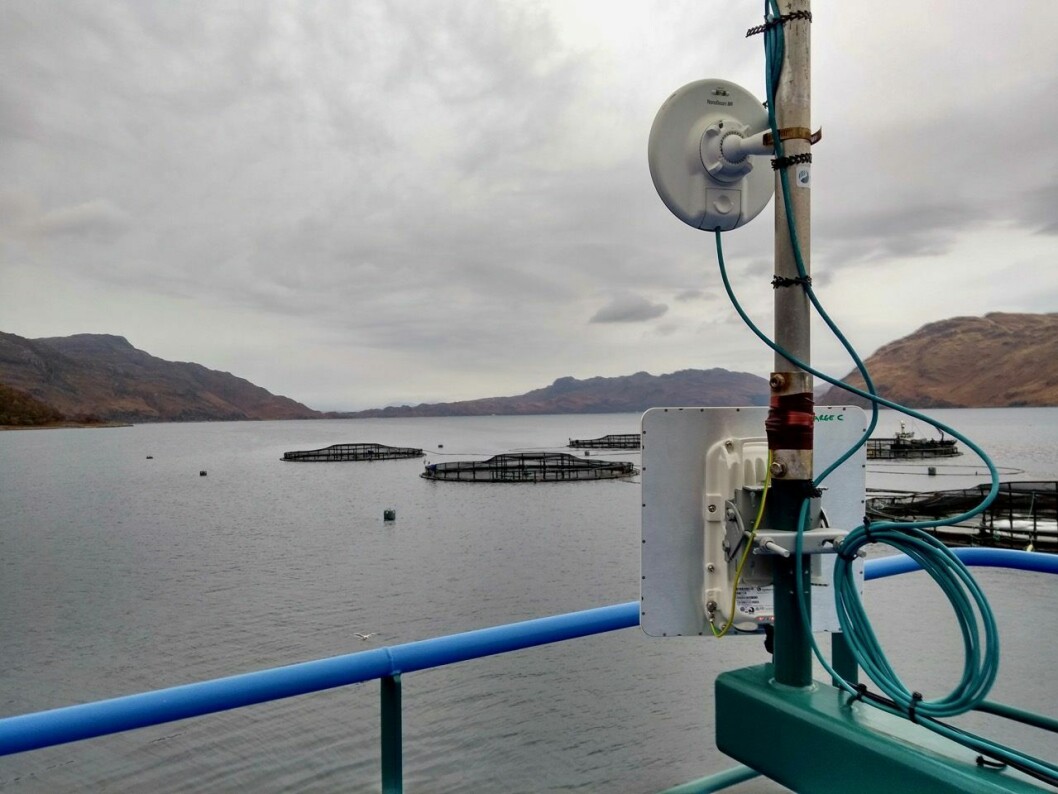 Scottish Sea Farms has worked with a local broadband provider to bring superfast internet access to its farms and residents. Photo: SSF