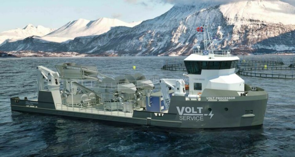 An illustration of the Volt Processor, which is being built with delousing operations in mind. Image: Volt Service