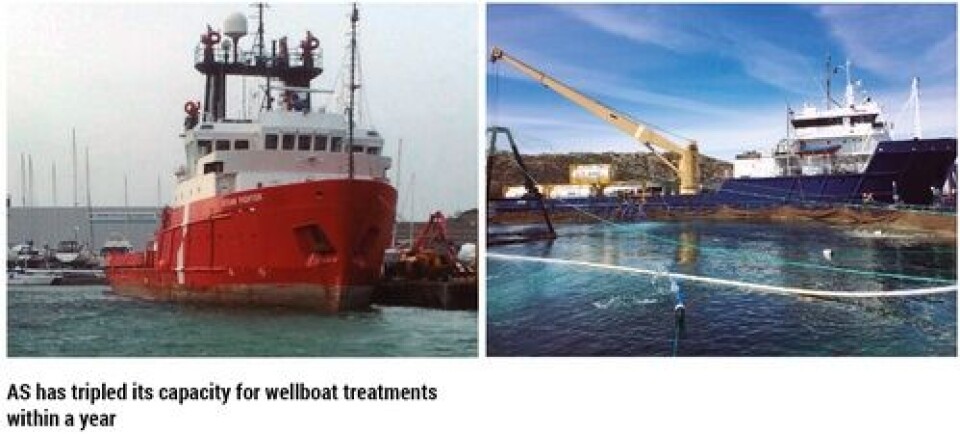 Wellboat capacity increases