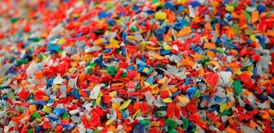 Microplastic is defined as particles ranging in size from 0.1 micrometres (microns) to 5 millimetres.