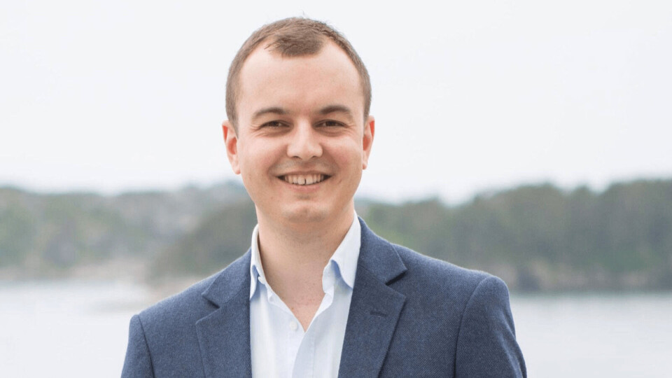 Morten Storebø is mayor of Austevoll municipality, which is using money from the sale of salmon farm licences for a road improvement scheme. The Scottish Government may establish a similar structure. Photo: Høyre (Conservative Party).