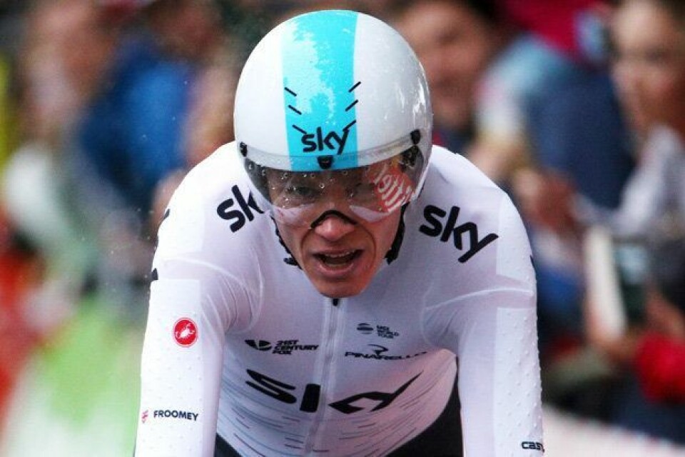 Chris Froome will take part in the time trial. Photo: File