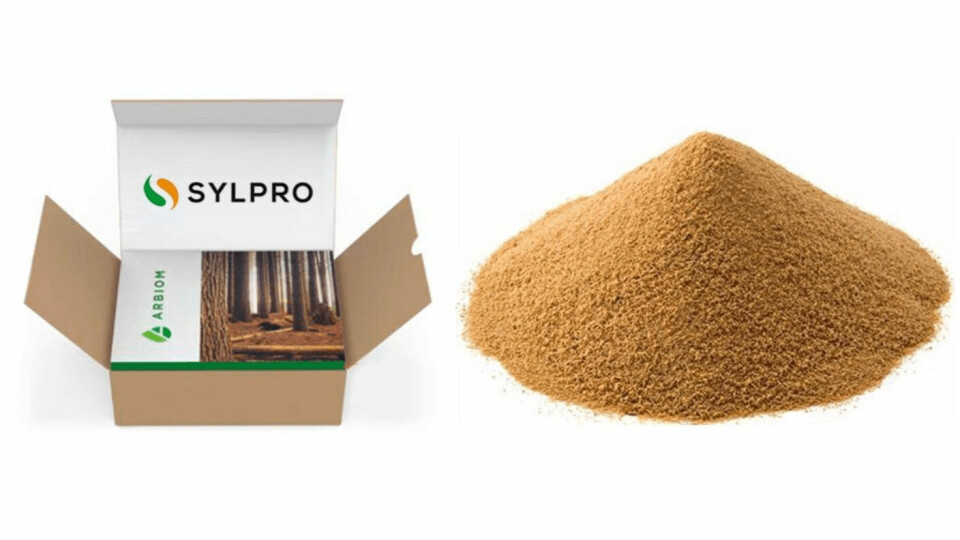 Sylpro was shown to be a suitable replacement for both plant proteins and fish meal in feed at up to 20% inclusion. Images: Sylpro.