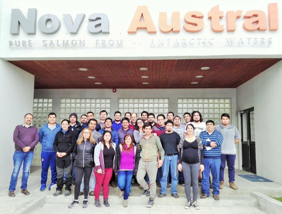 Nova Austral says around 3,500 jobs in and around the town of Porvenir in Magallanes region rely on it.