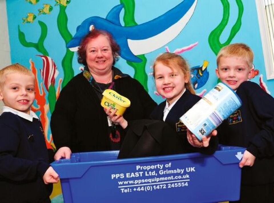 PPS East puts its reusable plastic boxes to charitable use