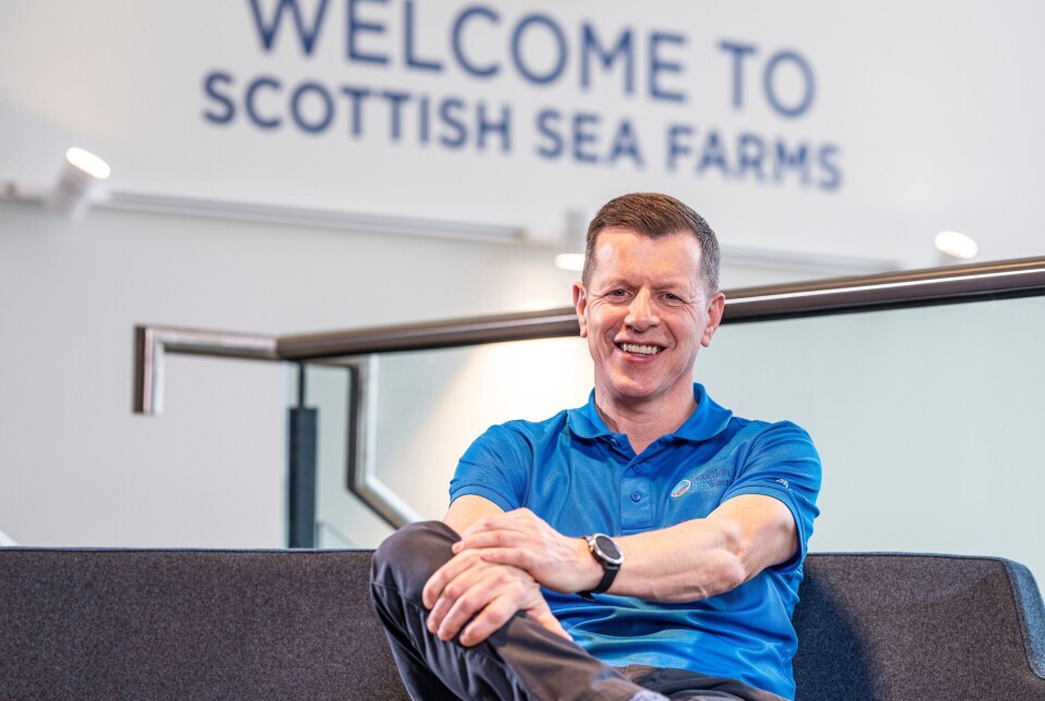 SSF managing director Jim Gallagher: 'Fish growth is strong, harvest sizes are amongst our best ever and average annual survival to date is at its highest in three years.'