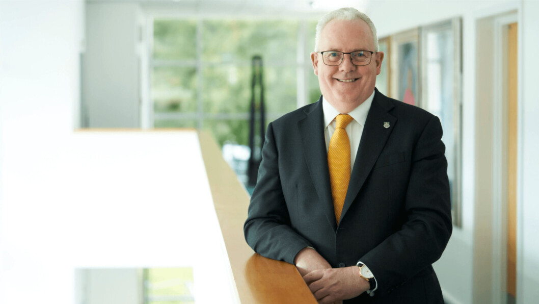 Professor Sir Gerry McCormac, principal and vice-chancellor of Stirling University. Photo: Stirling University. Professor Sir Gerry McCormac, principal and vice-chancellor of Stirling University. Photo: Stirling University.
