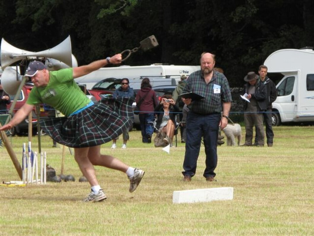 The Scottish Salmon Company will be headline sponsor for the Lochcarron Highland Games, which include hurling the hammer. The Scottish Salmon Company will be headline sponsor for the Lochcarron Highland Games, which include hurling the hammer.