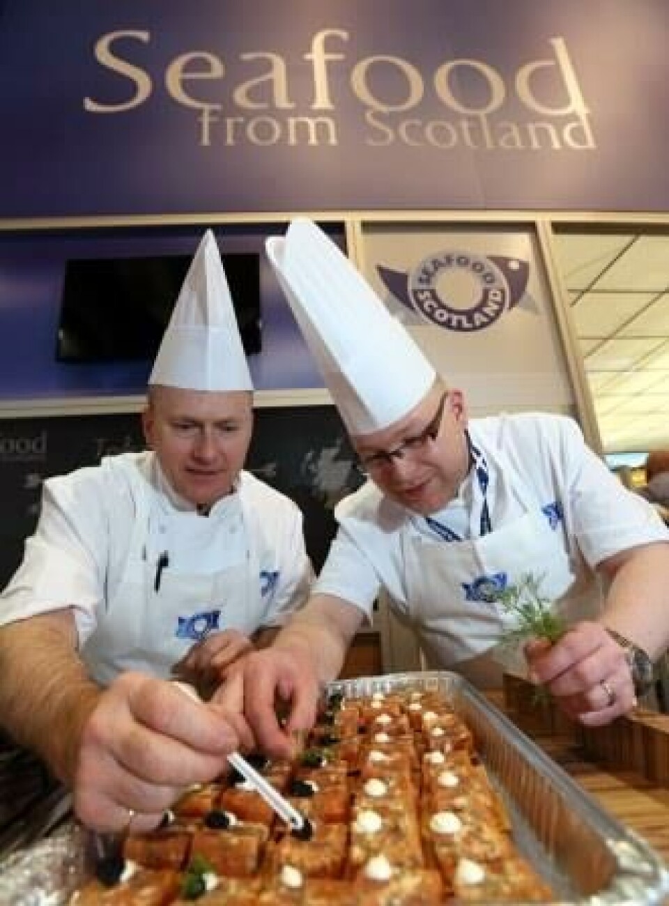 Scottish salmon to the fore in Brussels