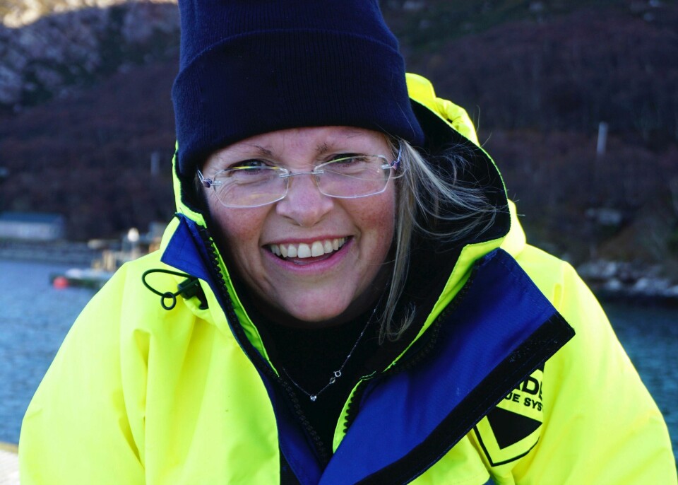 Anne Anderson joins Scottish Sea Farms today to lead its sustainability drive. Photo: SSPO