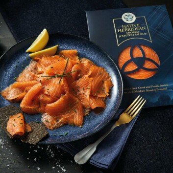 SSC's smoked salmon is SSC's "Hebridean hero", says Su Cox. Photo: SSC. SSC's smoked salmon is SSC's "Hebridean hero", says Su Cox. Photo: SSC.