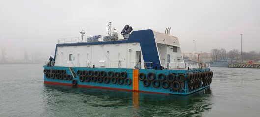 Feed barge heads to Spain from Polish shipyard