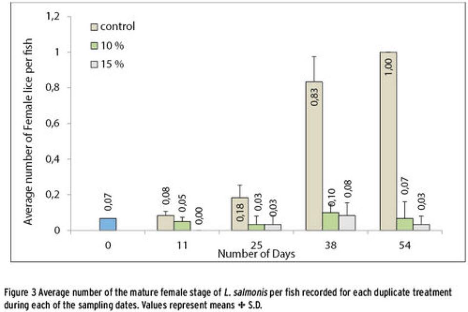 Sea lice control using lumpfish (Cyclopterus lumpus L.) in open net pens.