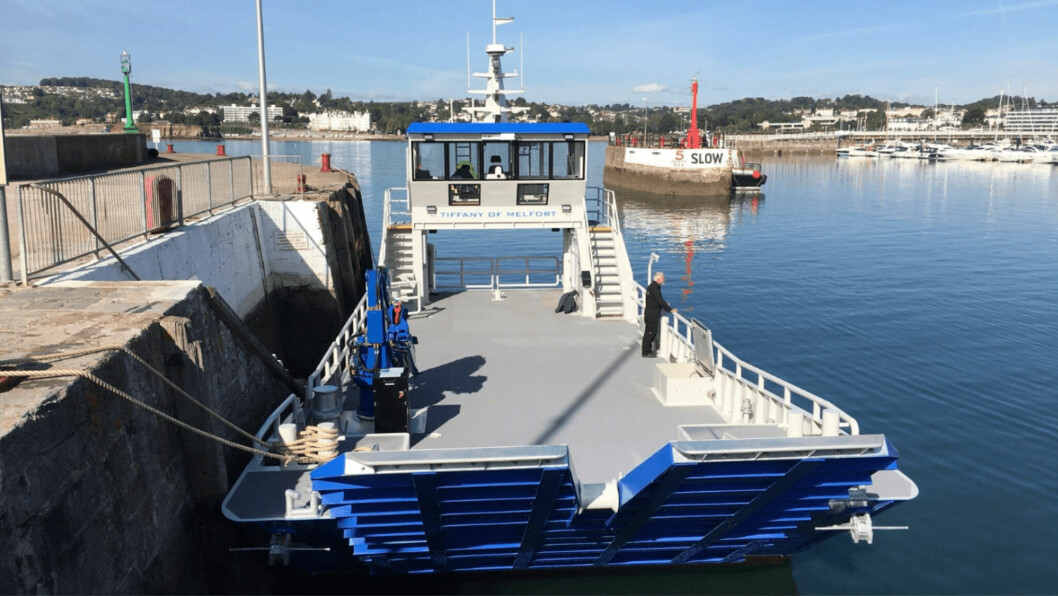 The Tiffany of Melfort pictured before her delivery to Kames in September 2020. Photo: Exeter Fabrications.