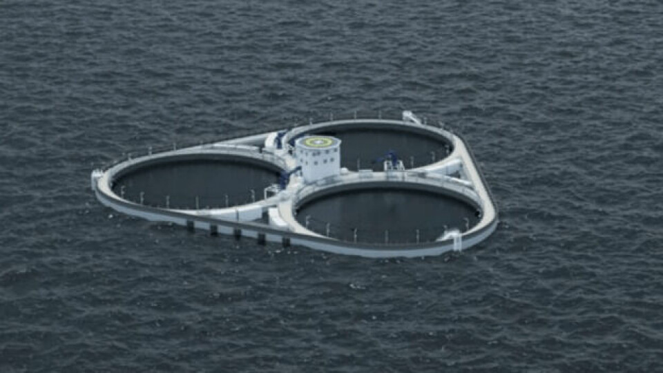 Second chance for concrete floating fish farm concept
